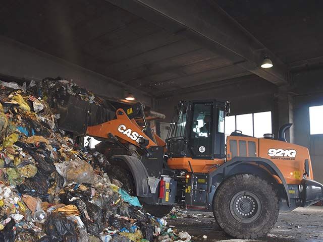 Le nuove pale Case per il recycling