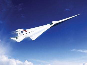 Progetto di aereo supersonico Nasa X-plane. Credits: Lockheed Martin